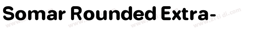 Somar Rounded Extra字体转换 Somar Rounded Extra字体转换